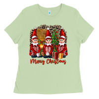 Matcha Merry christmas elfs Ladies Tee - FaDigitalArtStudio