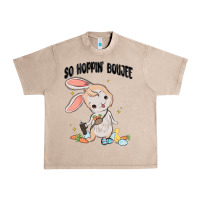 French Oak so hoppin boujee easter bunny  belt bag ins Urban Heavy Tee - MaliasSmallBusiness
