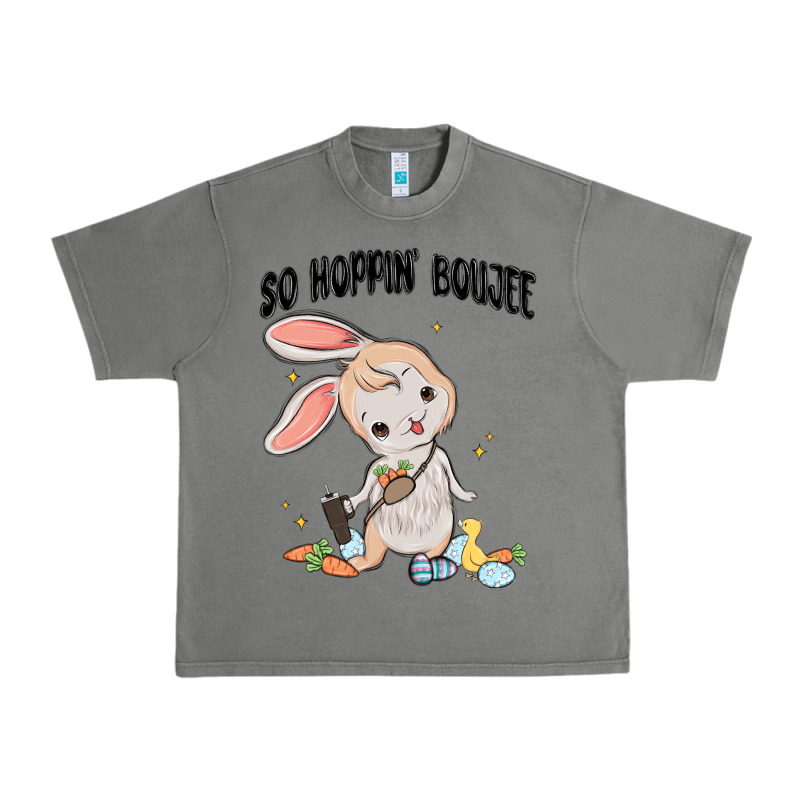 So Hoppin Boujee Easter Bunny  Belt Bag Ins Urban Heavy Tee by MaliasSmallBusiness | Teevron