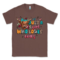 Chestnut just a girl who loves cows Classic Tee - JahusDesignShop