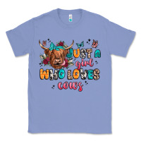 Colony Blue just a girl who loves cows Classic Tee - JahusDesignShop