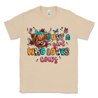 Mushroom just a girl who loves cows Classic Tee - JahusDesignShop