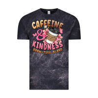 Cloud Black caffeine and kindness brewtiful blend Vintage Tee - JahusDesignShop