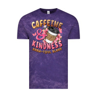 Cloud Purple caffeine and kindness brewtiful blend Vintage Tee - JahusDesignShop