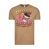 Vintage Coffee caffeine and kindness brewtiful blend Vintage Tee - JahusDesignShop
