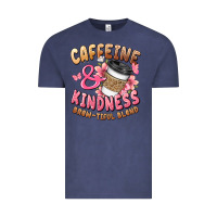 Vintage Denim caffeine and kindness brewtiful blend Vintage Tee - JahusDesignShop