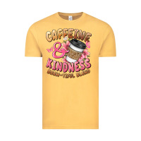 Vintage Mustard caffeine and kindness brewtiful blend Vintage Tee - JahusDesignShop