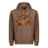 Chestnut mommys little reindeer christmas Premium Hoodie - CowGirlArtShop