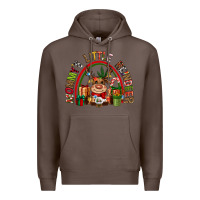 Coffee mommys little reindeer christmas Premium Hoodie - CowGirlArtShop