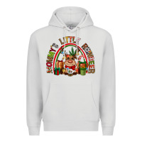 Dove Grey mommys little reindeer christmas Premium Hoodie - CowGirlArtShop