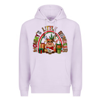 Lilac mommys little reindeer christmas Premium Hoodie - CowGirlArtShop