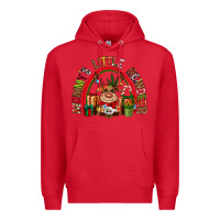 Red mommys little reindeer christmas Premium Hoodie - CowGirlArtShop