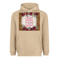 Mushroom para el mundo eres una madre para tu familia eres Heavyweight Hoodie - TumblerDesignByShophia