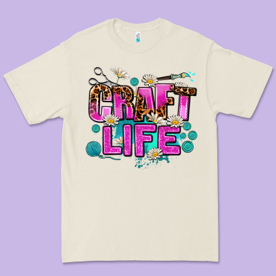 Craft Life Premium Tee Designed By Adodesignshop