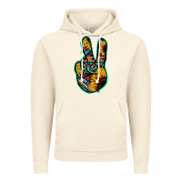 Vintage Artic Aztec Sunflower Peace Sign Vintage Hoodie - Jasminsmagicworld