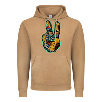 Vintage Camel Aztec Sunflower Peace Sign Vintage Hoodie - Jasminsmagicworld