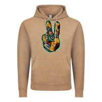 Vintage Coffee Aztec Sunflower Peace Sign Vintage Hoodie - Jasminsmagicworld