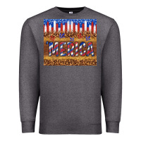 Charcoal Heather 'merica Premium Sweatshirt - TumblerDesignByShophia