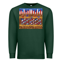 Sports Green 'merica Premium Sweatshirt - TumblerDesignByShophia
