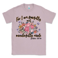 Lilac for i am fearfully and wonderfully made Classic Tee - MaliasSmallBusiness