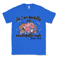 True Royal for i am fearfully and wonderfully made Classic Tee - MaliasSmallBusiness