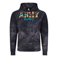 Cloud Black western camo pattern army mom Vintage Hoodie - Jasminsmagicworld