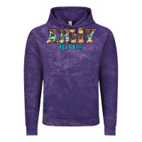 Cloud Purple western camo pattern army mom Vintage Hoodie - Jasminsmagicworld