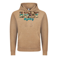 Vintage Coffee western camo pattern army mom Vintage Hoodie - Jasminsmagicworld