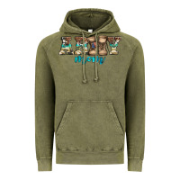 Western Camo Pattern Army Mom Vintage Hoodie | Teevron