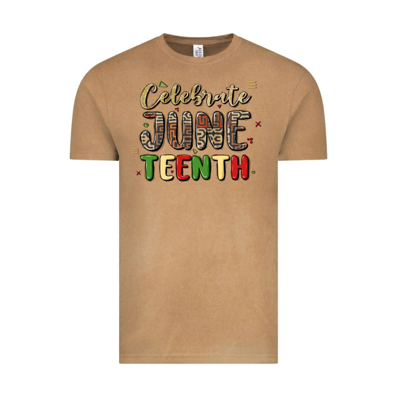Celebrate Juneteenth Vintage Tee by MaliasSmallBusiness | Teevron