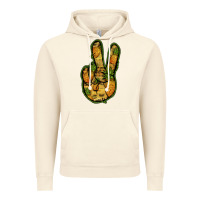 Vintage Artic Pineapple Peace Sign Vintage Hoodie - Jasminsmagicworld