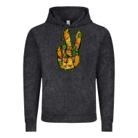 Vintage Black Pineapple Peace Sign Vintage Hoodie - Jasminsmagicworld