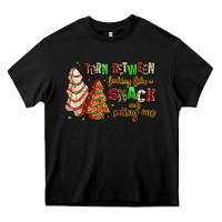 Black torn between looking like a snack and eating one Heavy Core Tee - AdoDesignShop