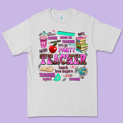 Come On Teacher Lets Go Party Premium Tee Designed By Adodesignshop