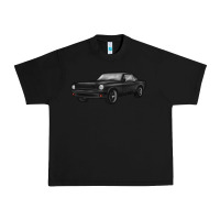 Black classic car Urban Heavy Tee - MaliasSmallBusiness