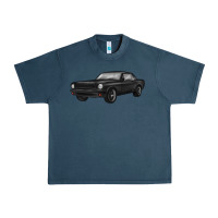 Midnight Navy classic car Urban Heavy Tee - MaliasSmallBusiness