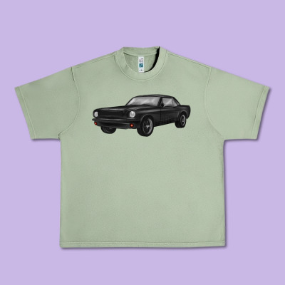 Classic Car Urban Heavy Tee Designed By Maliassmallbusiness