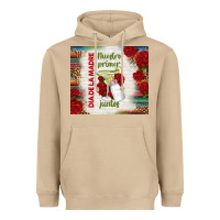 Nuestro Primer Dia De La Madre Juntos Heavyweight Hoodie | Teevron