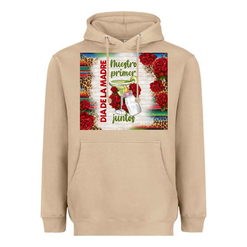 Nuestro Primer Dia De La Madre Juntos Heavyweight Hoodie by TumblerDesignByShophia | Teevron