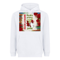 White nuestro primer dia de la madre juntos Heavyweight Hoodie - TumblerDesignByShophia