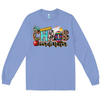 Colony Blue chaos coordinator Long Sleeve Tee - NancyCooperArtShop