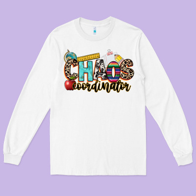 Chaos Coordinator Long Sleeve Tee Designed By Nancycooperartshop