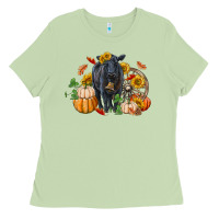 Matcha Fall black angus Ladies Tee - RanaPortraitStore