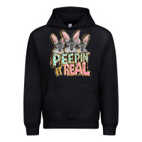 Black peepin' it real easter day Urban Hoodie - FaDigitalArtStudio