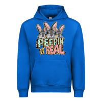 Cobalt peepin' it real easter day Urban Hoodie - FaDigitalArtStudio