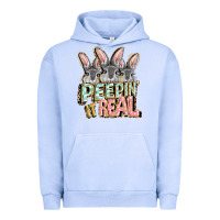 Pigment Grape Ice peepin' it real easter day Urban Hoodie - FaDigitalArtStudio