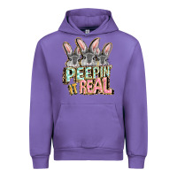 Tulip peepin' it real easter day Urban Hoodie - FaDigitalArtStudio