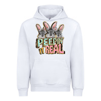 White peepin' it real easter day Urban Hoodie - FaDigitalArtStudio