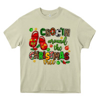 Mossy Croc'in around the christmas tree Heavy Core Tee - AdoDesignShop