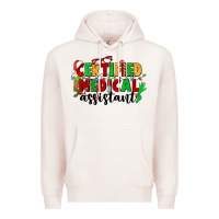 Pale Pink certified medical assistant Premium Hoodie - CowGirlArtShop